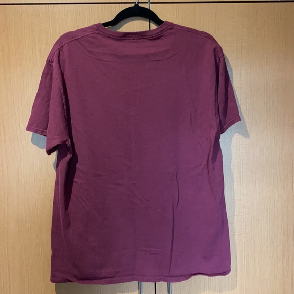 DONATED. Thankful FOR MY TRIBE t-shirt. Maroon. Size XL - Picture 2 of 3